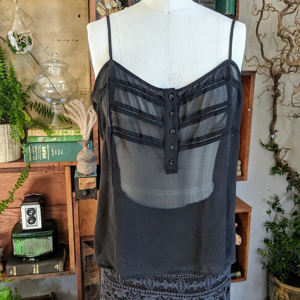 Kimchi Blue Chiffon Blouse